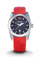 Orologio Locman Uomo Nuovo Stealth in Acciaio 0810A01S-00BKRDSR - 0810A01S-00BKRDSR